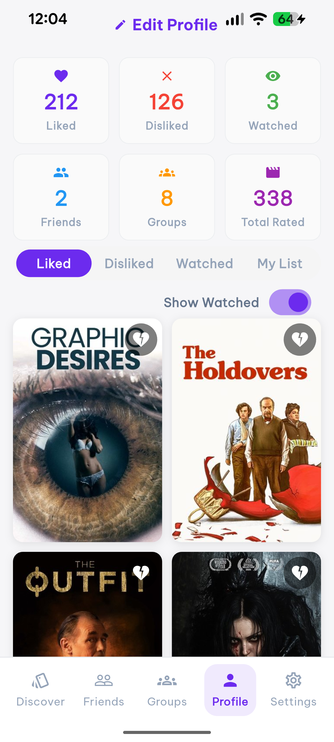 MovieMates screen 5